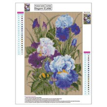 Lade das Bild in den Galerie-Viewer, Blumen - voller runder Diamant - 40x30cm