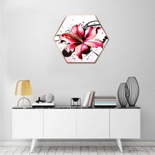 Lade das Bild in den Galerie-Viewer, Blossom Sechseck - voller runder Diamant -