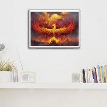 Lade das Bild in den Galerie-Viewer, Feuer Phönix - volle Diamant-Malerei - 30x40cm