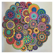 Lade das Bild in den Galerie-Viewer, Bunt - voller runder Diamant - 30x30cm