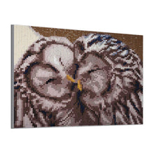 Lade das Bild in den Galerie-Viewer, Kuss Vogel - voller quadratischer Diamant - 25x30cm