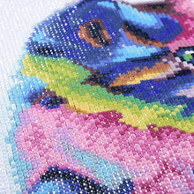 Lade das Bild in den Galerie-Viewer, Farbe Katze - voller quadratischer Diamant - 25x25cm