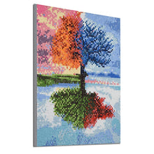 Lade das Bild in den Galerie-Viewer, Baum - voller quadratischer Diamant - 25x30cm
