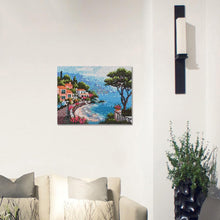 Lade das Bild in den Galerie-Viewer, Liebe Meer - voller quadratischer Diamant - 25x30cm