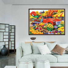 Lade das Bild in den Galerie-Viewer, Garten - voller runder Diamant - 40x30cm