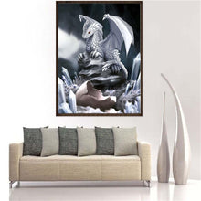 Lade das Bild in den Galerie-Viewer, Dinosaurier - voller quadratischer Diamant - 30x40cm