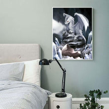 Lade das Bild in den Galerie-Viewer, Dinosaurier - voller quadratischer Diamant - 30x40cm