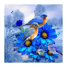 Lade das Bild in den Galerie-Viewer, Vogel - voller quadratischer Diamant - 30x30cm