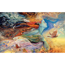 Lade das Bild in den Galerie-Viewer, Engel - voller quadratischer Diamant - 40x30cm