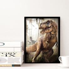 Lade das Bild in den Galerie-Viewer, Dinosaurier - voller quadratischer Diamant - 30x40cm
