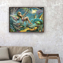 Lade das Bild in den Galerie-Viewer, Schönheit Dinosaurier - voller quadratischer Diamant - 40x30cm