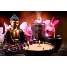Lade das Bild in den Galerie-Viewer, Buddha - voller runder Diamant - 40x30cm