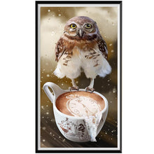 Lade das Bild in den Galerie-Viewer, Netter Vogel - voller runder Diamant -
