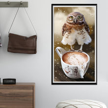 Lade das Bild in den Galerie-Viewer, Netter Vogel - voller runder Diamant -