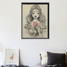 Lade das Bild in den Galerie-Viewer, Schönheit - volle Diamant-Malerei - 40x30cm