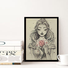 Lade das Bild in den Galerie-Viewer, Schönheit - volle Diamant-Malerei - 40x30cm