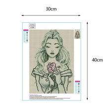 Lade das Bild in den Galerie-Viewer, Schönheit - volle Diamant-Malerei - 40x30cm