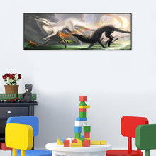 Lade das Bild in den Galerie-Viewer, Neuheit - volle runde Diamant-Malerei - 80x30cm