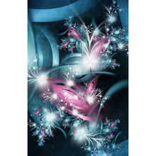 Lade das Bild in den Galerie-Viewer, Blume - voller runder Diamant - 40x30cm