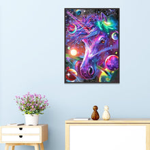 Lade das Bild in den Galerie-Viewer, Bunte Pferd - volle Diamant-Malerei - 40x30cm