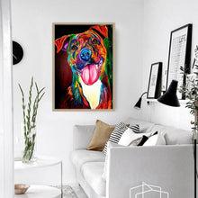 Lade das Bild in den Galerie-Viewer, Farbe Hund - voller quadratischer Diamant - 30x40cm
