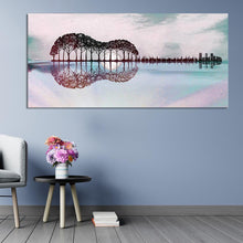 Lade das Bild in den Galerie-Viewer, Landschaft - volle runde Diamant-Malerei - 90x45cm