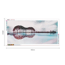 Lade das Bild in den Galerie-Viewer, Landschaft - volle runde Diamant-Malerei - 90x45cm