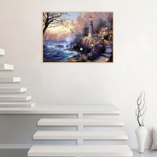 Lade das Bild in den Galerie-Viewer, Fantasy-Dorf - voller runder Diamant - 40x30cm