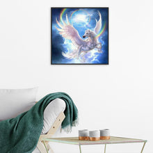 Lade das Bild in den Galerie-Viewer, Fliegendes Pferd - volle Diamant-Malerei - 30x30cm