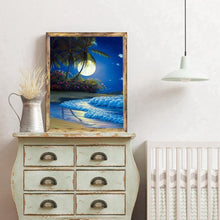 Lade das Bild in den Galerie-Viewer, Fantasy-Nacht - voller runder Diamant - 30x40cm