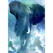 Lade das Bild in den Galerie-Viewer, Elefant - volle Diamant-Malerei - 30x40cm