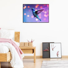 Lade das Bild in den Galerie-Viewer, Fliegender Vogel - voller runder Diamant - 40x30cm
