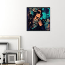 Lade das Bild in den Galerie-Viewer, Banshee - runder runder Diamant - 25x25cm