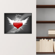 Lade das Bild in den Galerie-Viewer, Kreative Liebe - voller runder Diamant - 40x30cm