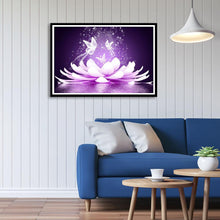 Lade das Bild in den Galerie-Viewer, Fantasy Blume - voller runder Diamant - 40x30cm