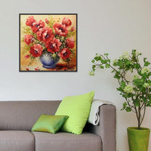 Lade das Bild in den Galerie-Viewer, Blume - voller quadratischer Diamant - 30x30cm