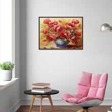Lade das Bild in den Galerie-Viewer, Blume - voller quadratischer Diamant - 30x40cm