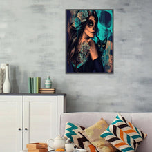 Lade das Bild in den Galerie-Viewer, Banshee - volle Diamant-Malerei - 30x40cm