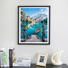 Lade das Bild in den Galerie-Viewer, Bootssee - voller runder Diamant - 30x40cm