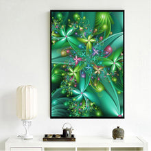Lade das Bild in den Galerie-Viewer, Blühende Blume - voller runder Diamant - 40x30cm