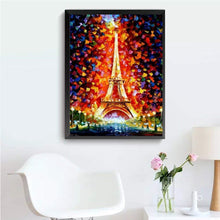 Lade das Bild in den Galerie-Viewer, Bunte Turm - volle Diamant-Malerei - 40x30cm