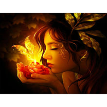 Lade das Bild in den Galerie-Viewer, Fantasy Fee - volle Diamant-Malerei - 40x30cm