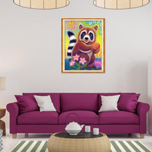 Lade das Bild in den Galerie-Viewer, Glücklich Panda - volle Diamant-Malerei - 40x30cm