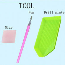 Lade das Bild in den Galerie-Viewer, Fantasy rose - voller runder Diamant -