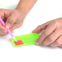 Lade das Bild in den Galerie-Viewer, Elefant Sonnenuntergang - voller runder Diamant - 40x30cm