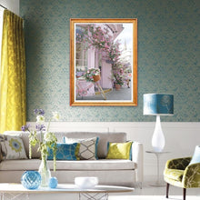 Lade das Bild in den Galerie-Viewer, Blumen Auto - voller runder Diamant - 40x30cm