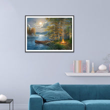 Lade das Bild in den Galerie-Viewer, Fantasy-Ansicht - voller runder Diamant - 40x30cm