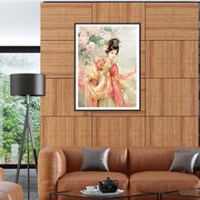 Lade das Bild in den Galerie-Viewer, Ethnischer Charakter - voller runder Diamant - 40x30cm