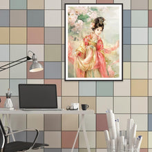 Lade das Bild in den Galerie-Viewer, Ethnischer Charakter - voller runder Diamant - 40x30cm