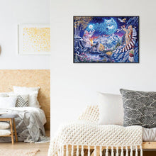 Lade das Bild in den Galerie-Viewer, für - voller runder Diamant - 40x30cm